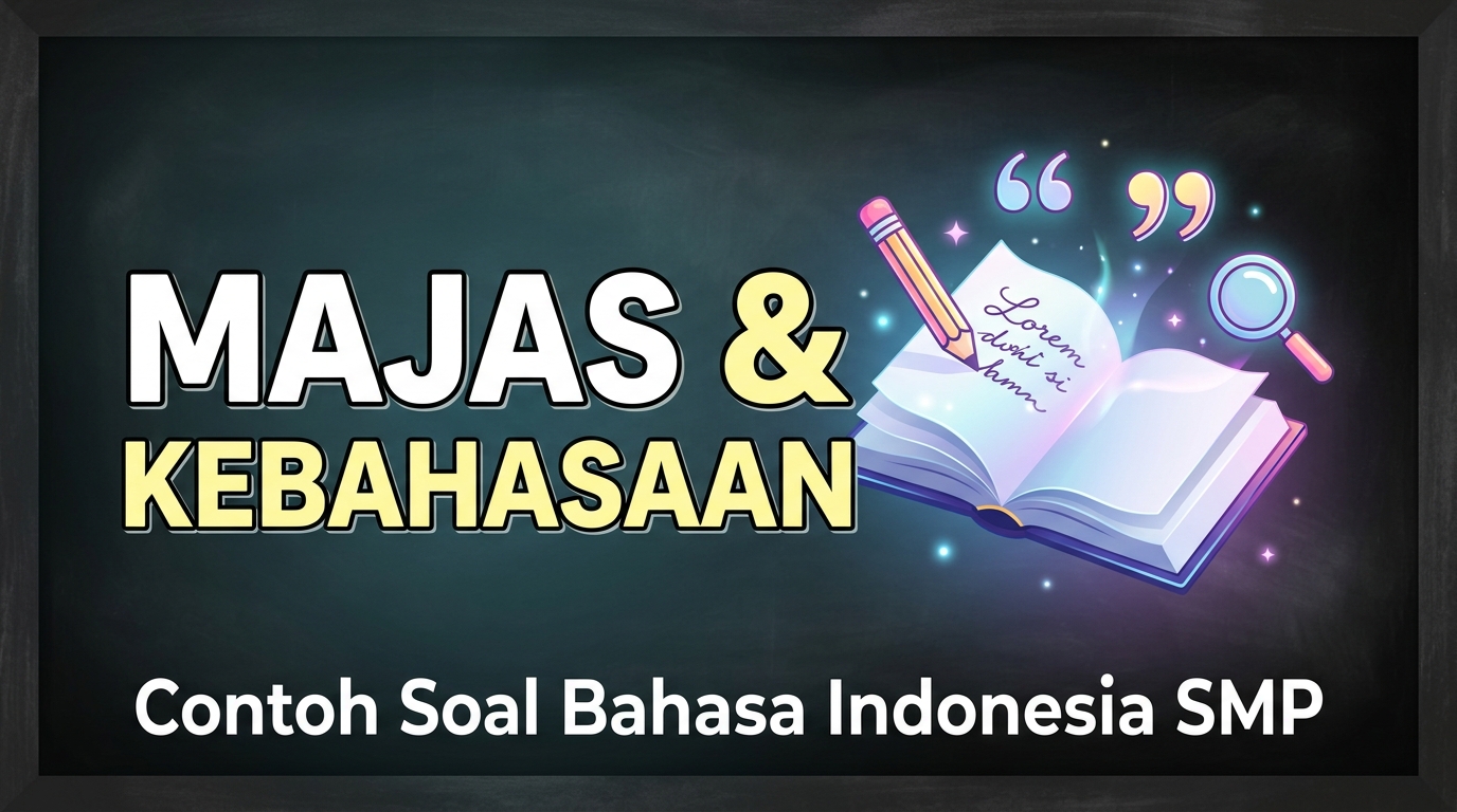 Contoh Soal Majas dan Kebahasaan Bahasa Indonesia SMP