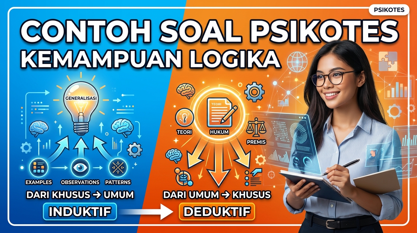 Contoh Soal Psikotes Kemampuan Logika Induktif dan Deduktif