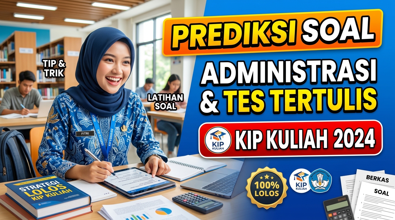 Prediksi Soal Seleksi Administrasi dan Tes Tertulis KIP Kuliah