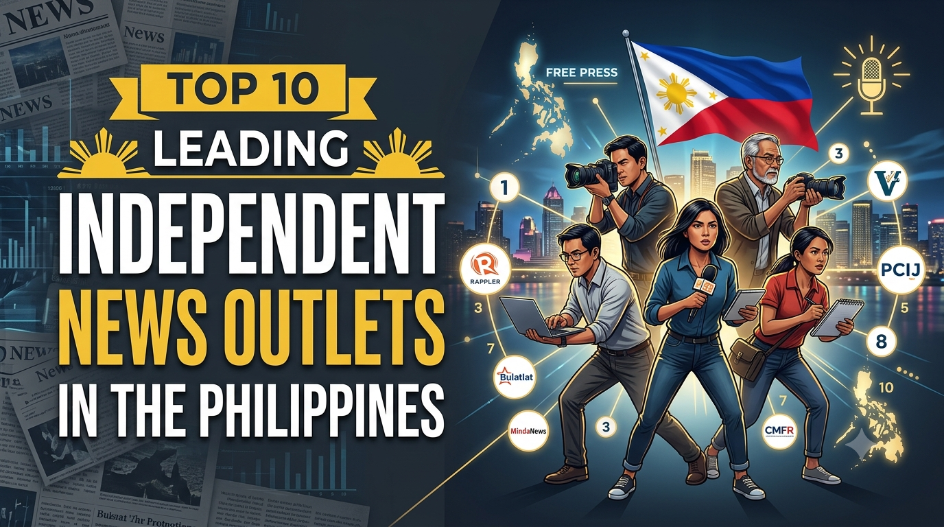 Top 10 Leading Independent News Outlets in the Philippines: Safeguarding Democracy and Press Freedom