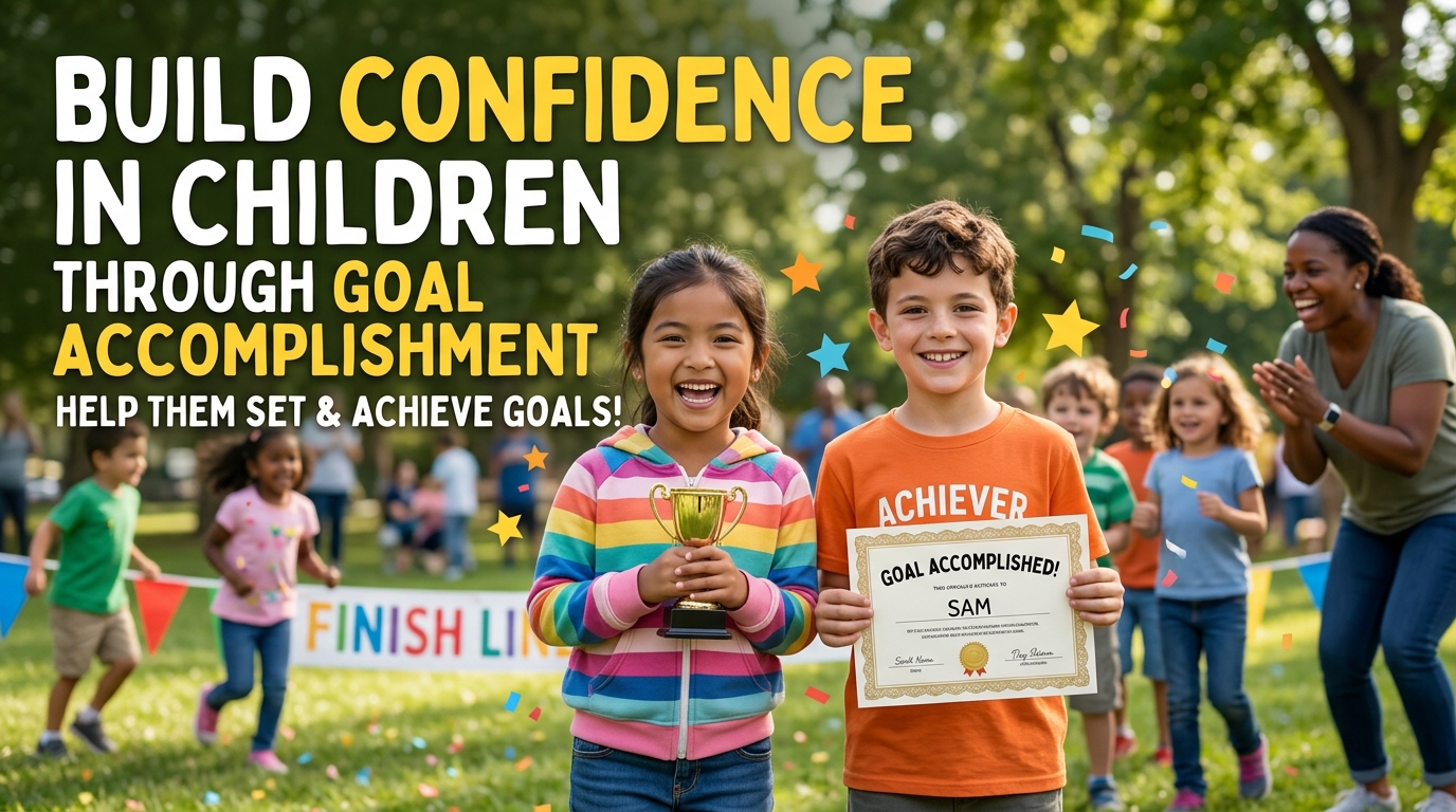 How to Help Children Build Confidence Through Goal Accomplishment