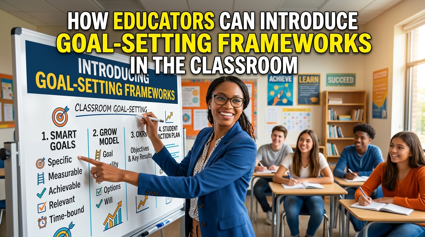 How Educators Can Introduce Goal-Setting Frameworks in the Classroom