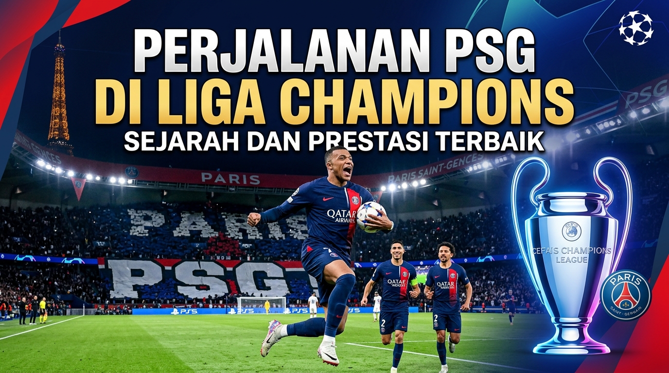 Perjalanan PSG di Liga Champions: Sejarah dan Prestasi Terbaik