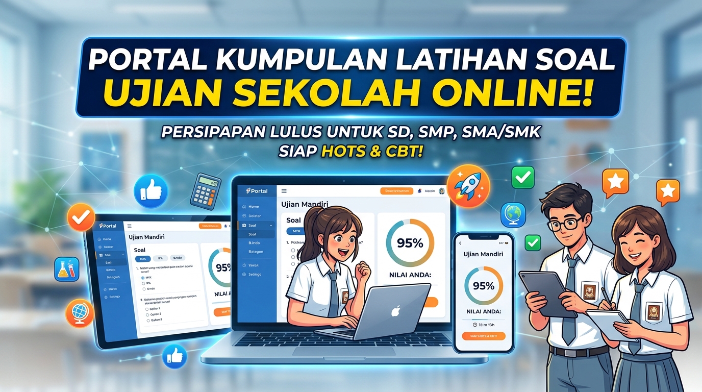 Portal Kumpulan Latihan Soal Ujian Sekolah Online