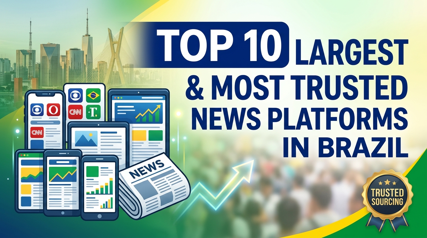 Top 10 Largest and Most Trusted News Platforms in Brazil