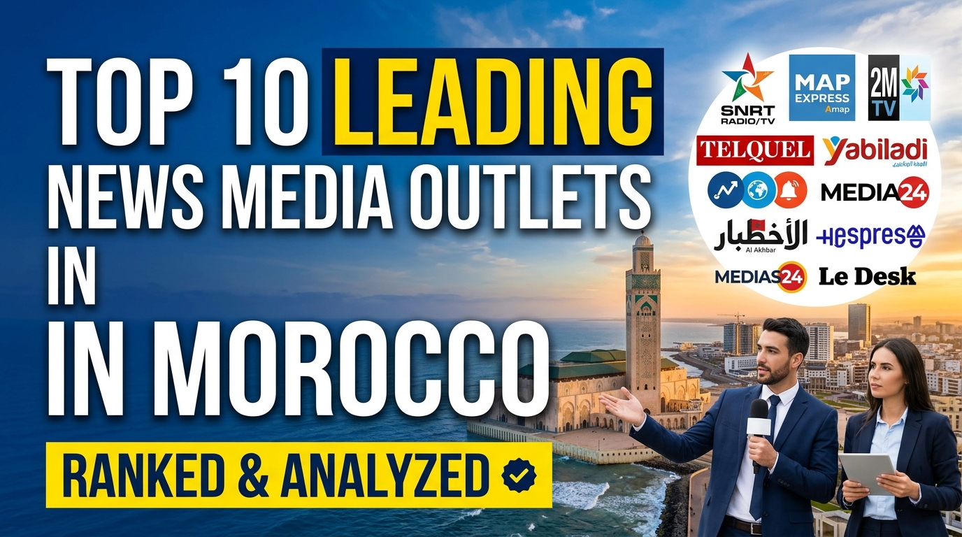 Top 10 Leading News Media Outlets in Morocco