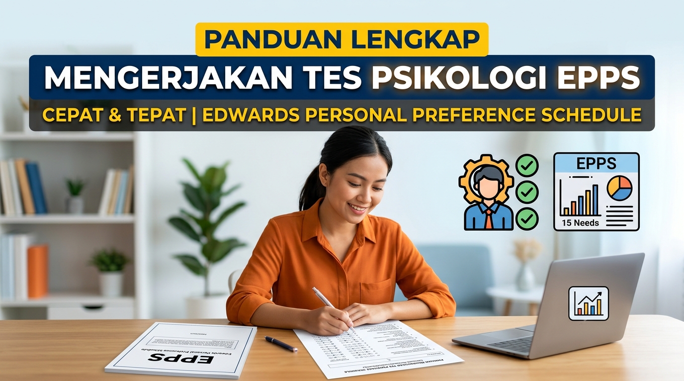 Panduan Mengerjakan Tes Psikologi EPPS (Edwards Personal Preference Schedule)