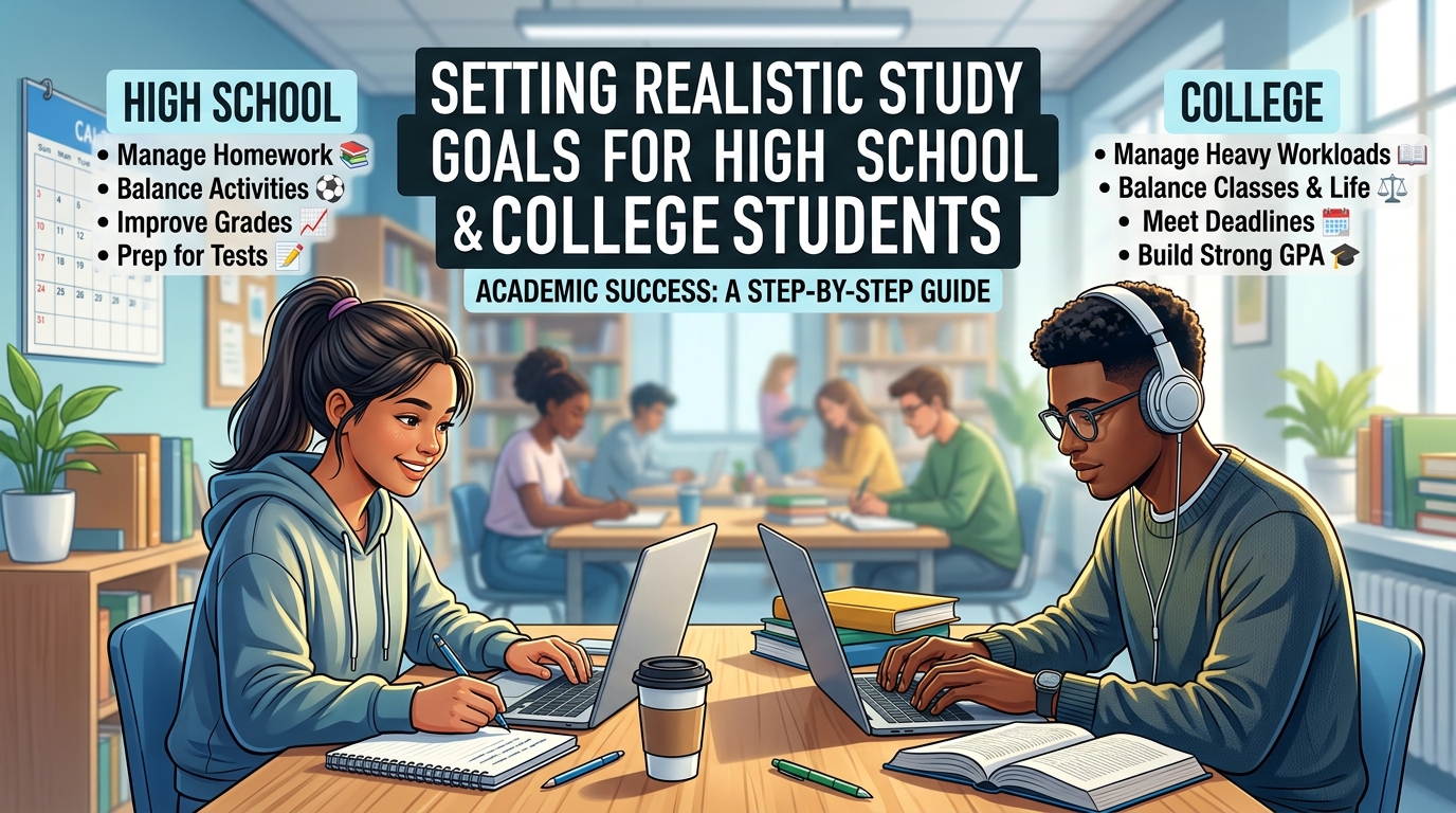 Setting Realistic Study Goals for High School and College Students