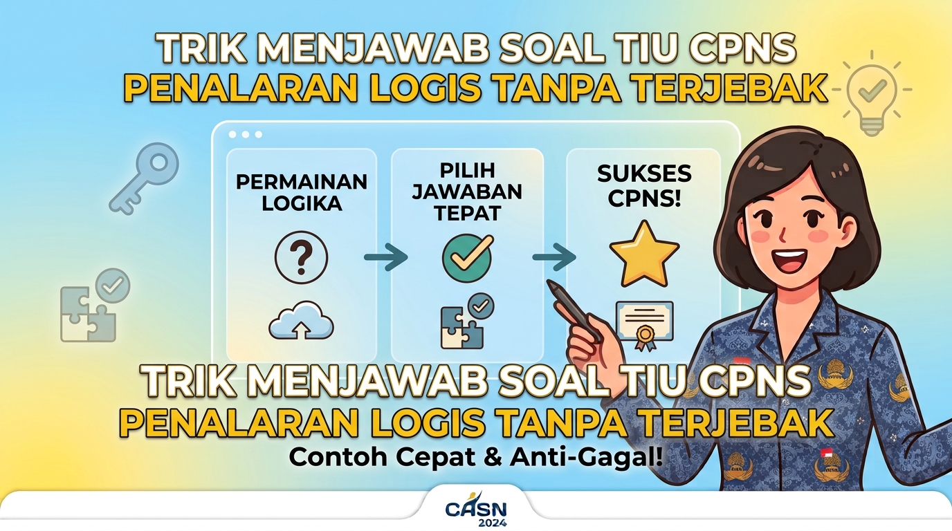 Trik Menjawab Soal TIU CPNS Penalaran Logis Tanpa Terjebak