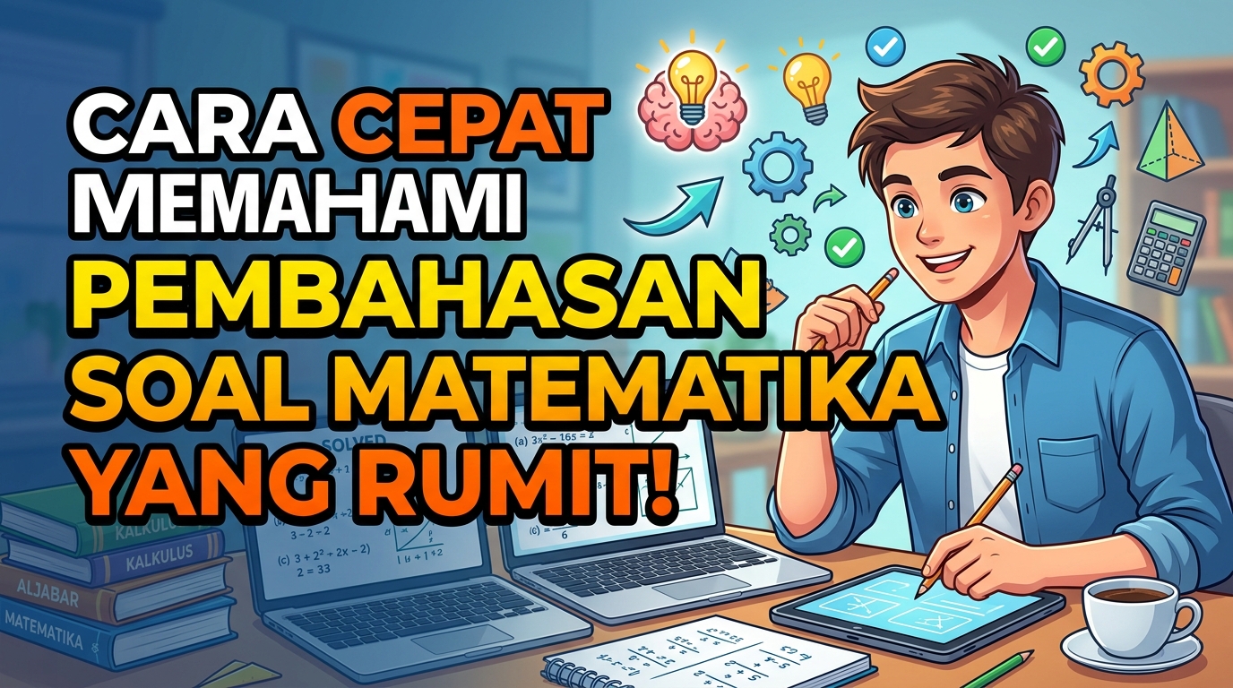 Cara Cepat Memahami Pembahasan Soal Matematika yang Rumit