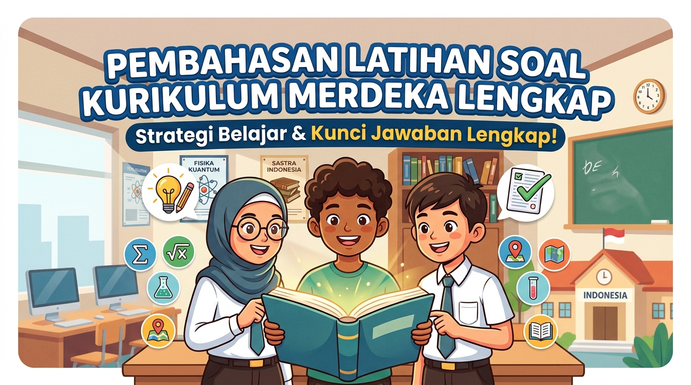 Pembahasan Latihan Soal Kurikulum Merdeka Lengkap: Strategi Belajar dan Kunci Jawaban Lengkap