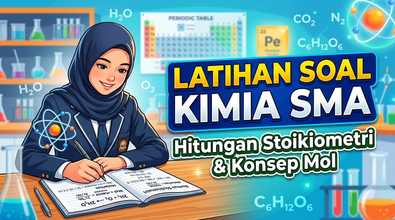 Latihan Soal Kimia SMA: Hitungan Stoikiometri dan Konsep Mol