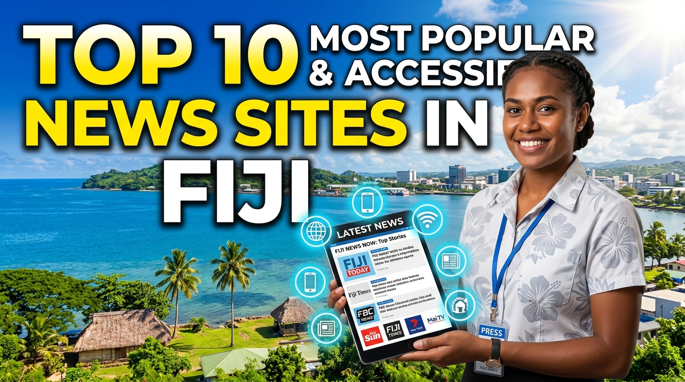 Top 10 Most Popular and Accessible News Sites in Fiji