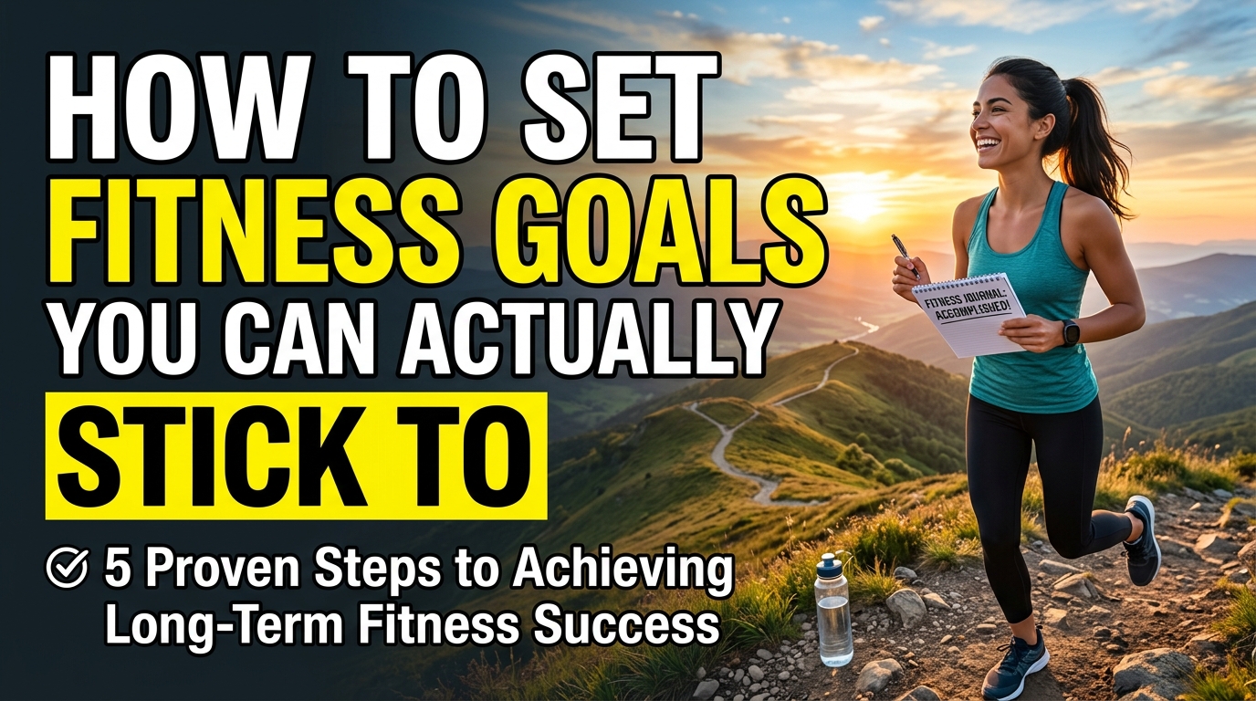 How to Set Fitness Goals You Can Actually Stick To