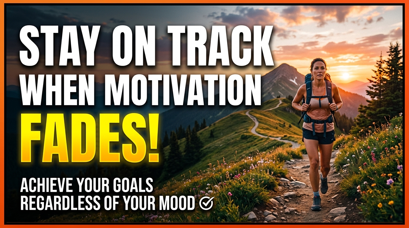 How to Stay on Track with Your Goals When Motivation Fades