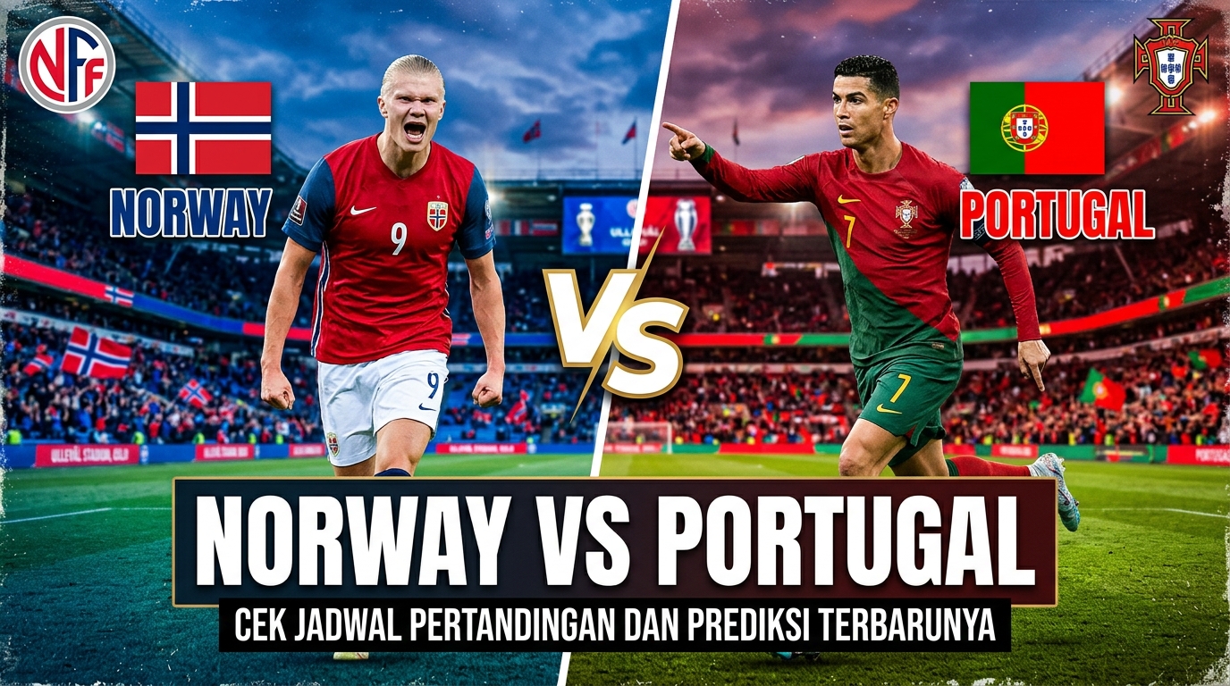 Norway vs Portugal: Cek Jadwal Pertandingan dan Prediksi Terbarunya