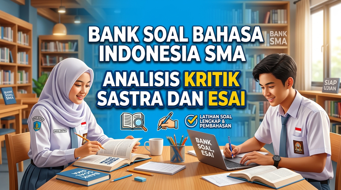Bank Soal Bahasa Indonesia SMA: Analisis Kritik Sastra dan Esai