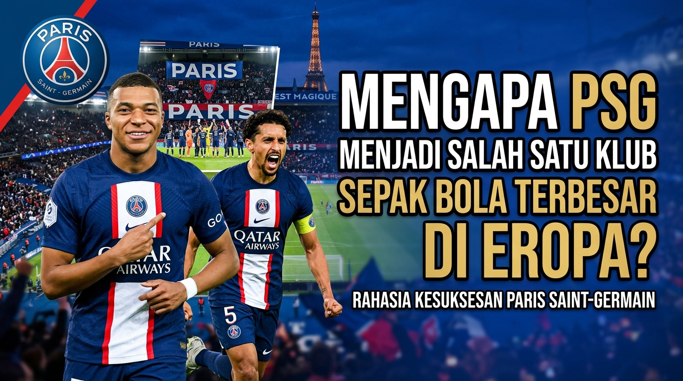 Mengapa PSG Menjadi Salah Satu Klub Sepak Bola Terbesar di Eropa?