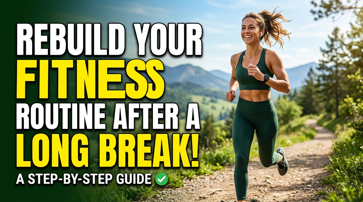 How to Rebuild Your Fitness Routine After a Long Break