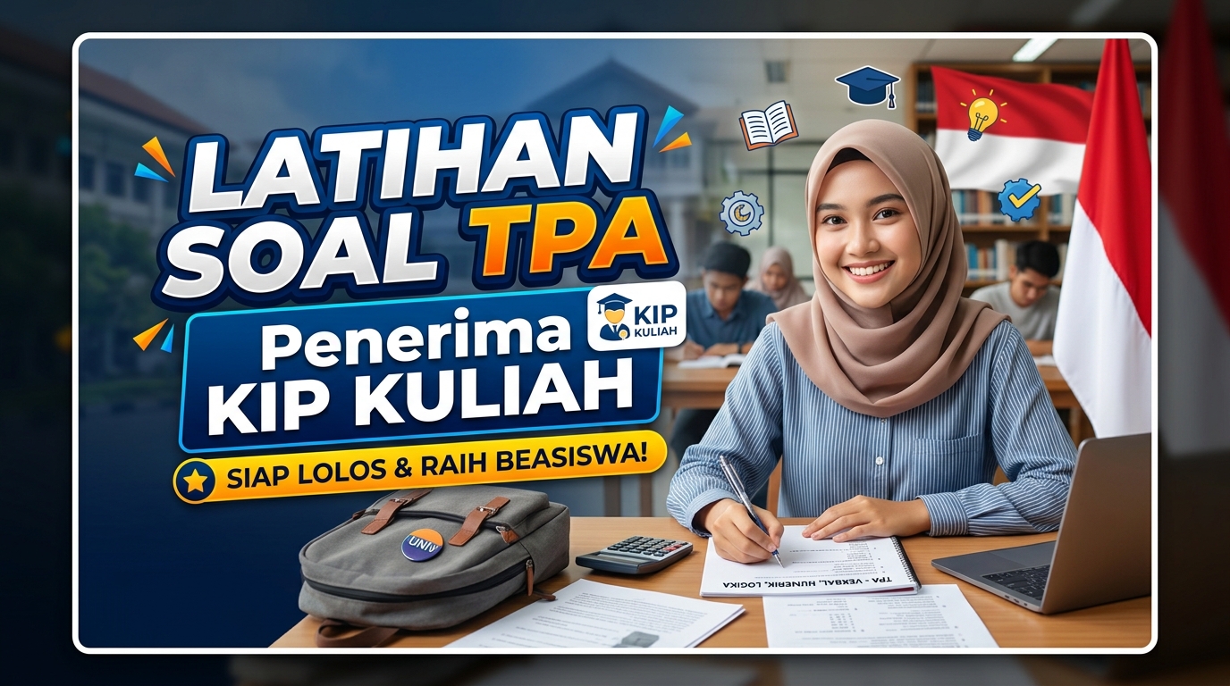 Latihan Soal Tes Potensi Akademik (TPA) Penerima KIP Kuliah
