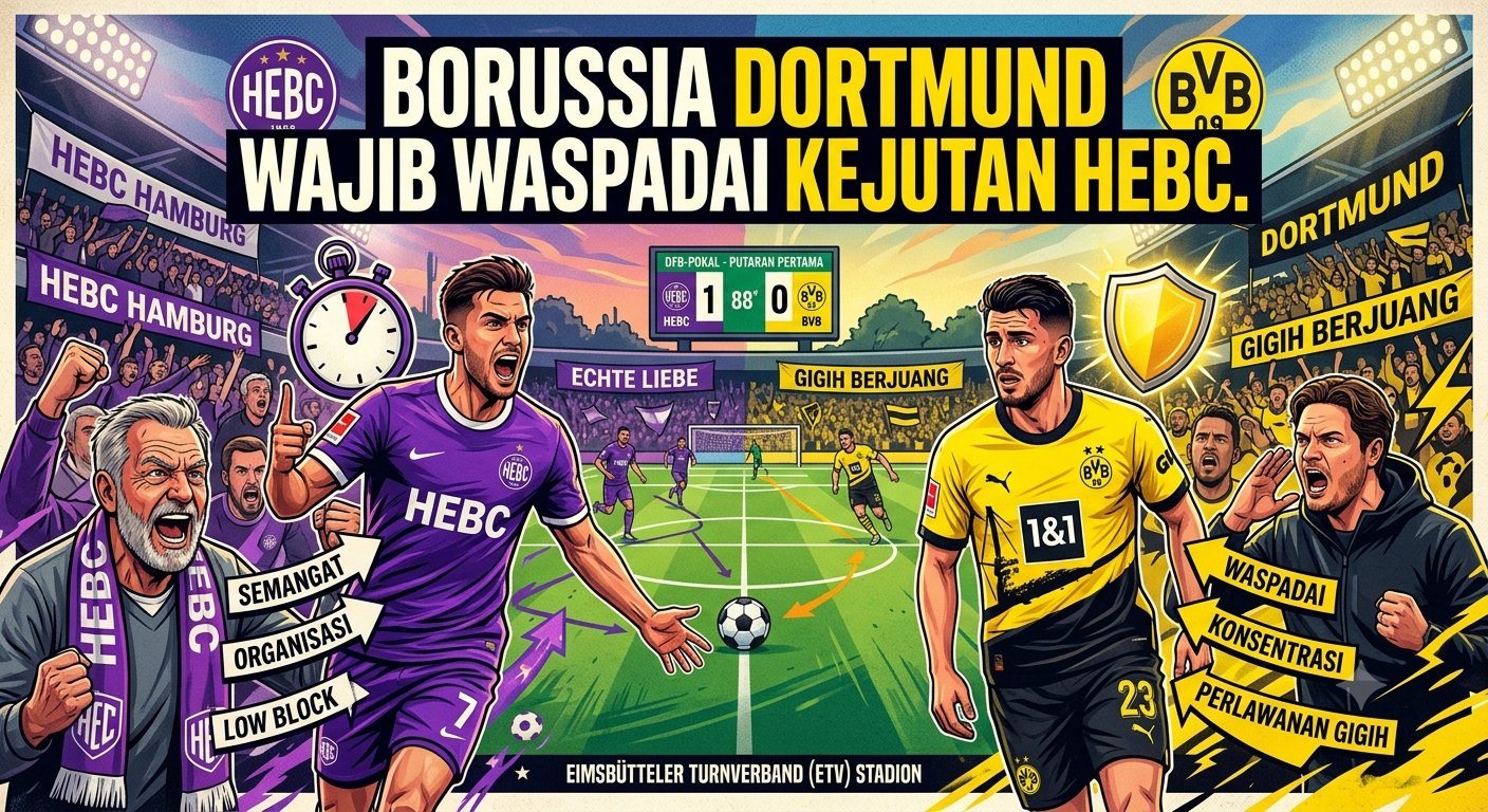 Borussia Dortmund Wajib Waspadai Kejutan HEBC