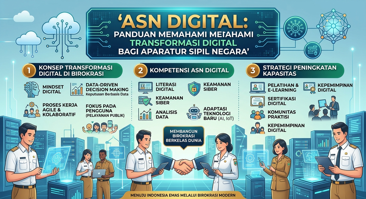 ASN Digital, Panduan Memahami Transformasi Digital bagi Aparatur Sipil Negara