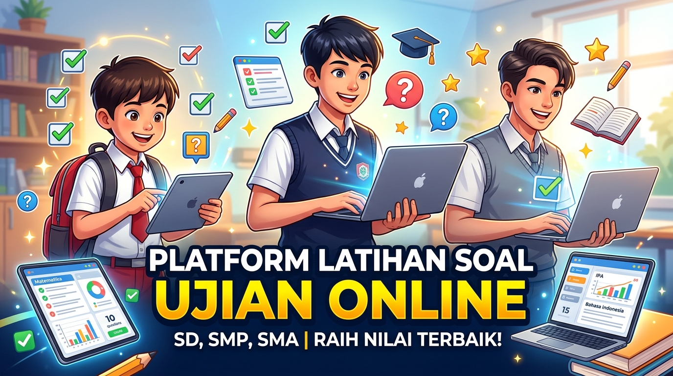 Platform Latihan Soal Ujian SD, SMP, SMA Online: Solusi Efektif Raih Nilai Maksimal