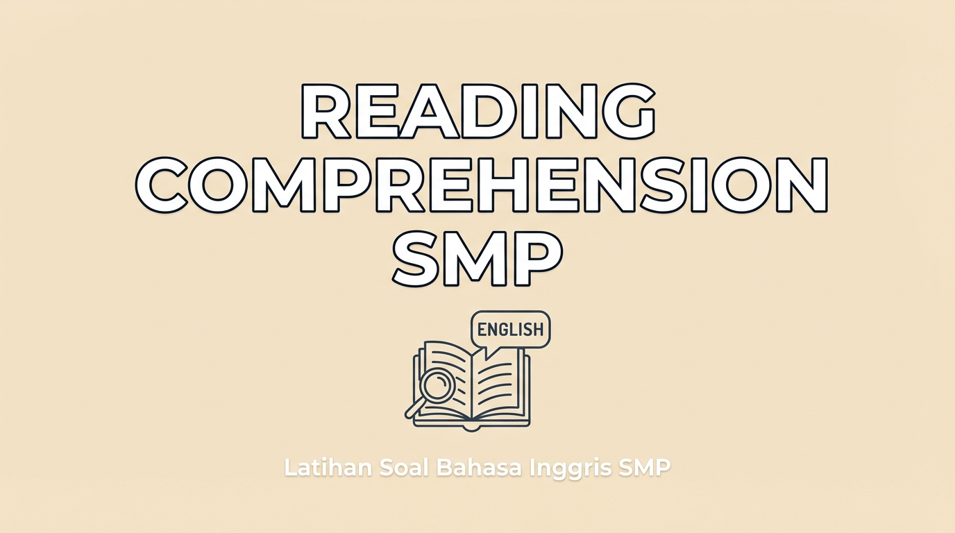 Latihan Soal Reading Comprehension Bahasa Inggris SMP