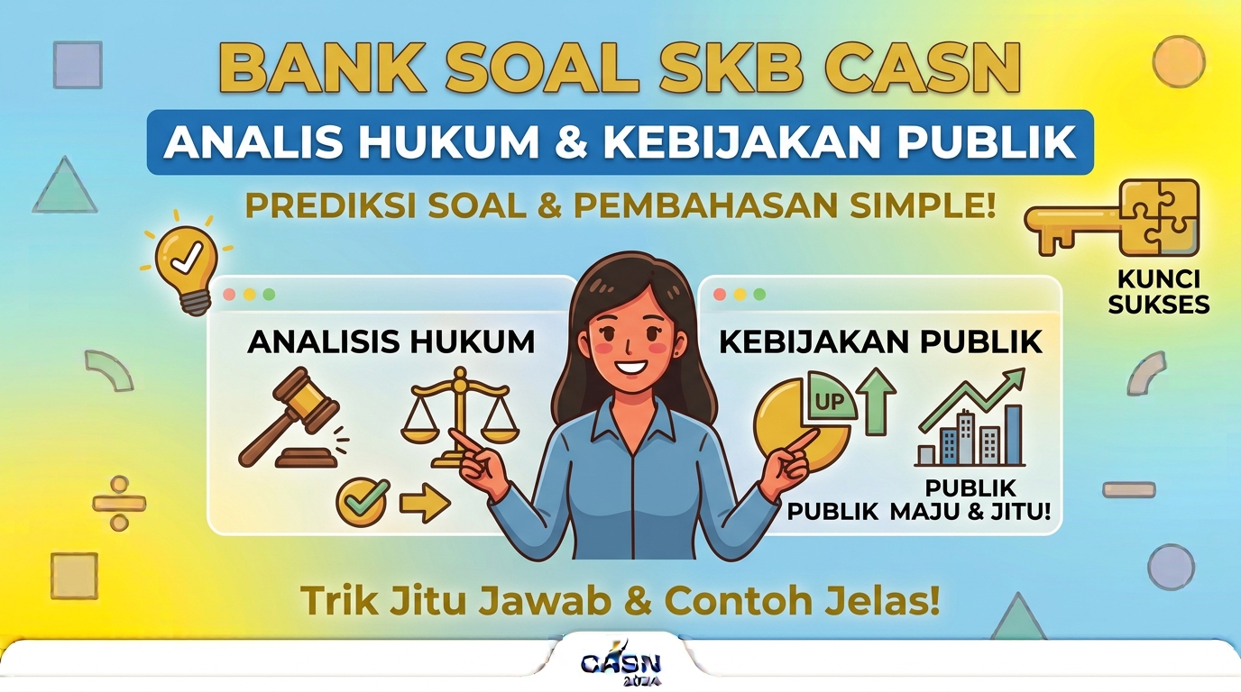 Bank Soal SKB CASN Analis Hukum dan Kebijakan Publik