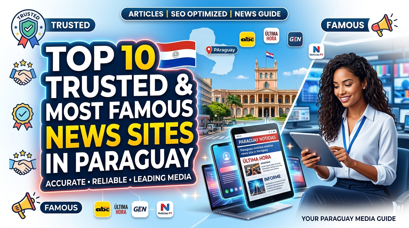 Top 10 Trusted and Most Famous News Sites in Paraguay