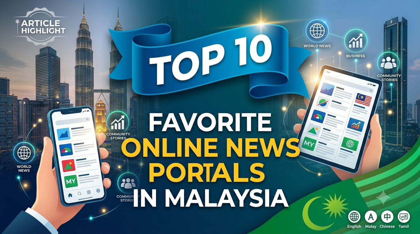 Top 10 Favorite Online News Portals in Malaysia: A Comprehensive Guide to Digital Media