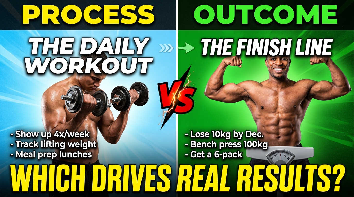 Process Goals vs. Outcome Goals in Fitness: Which Drives Better Results?