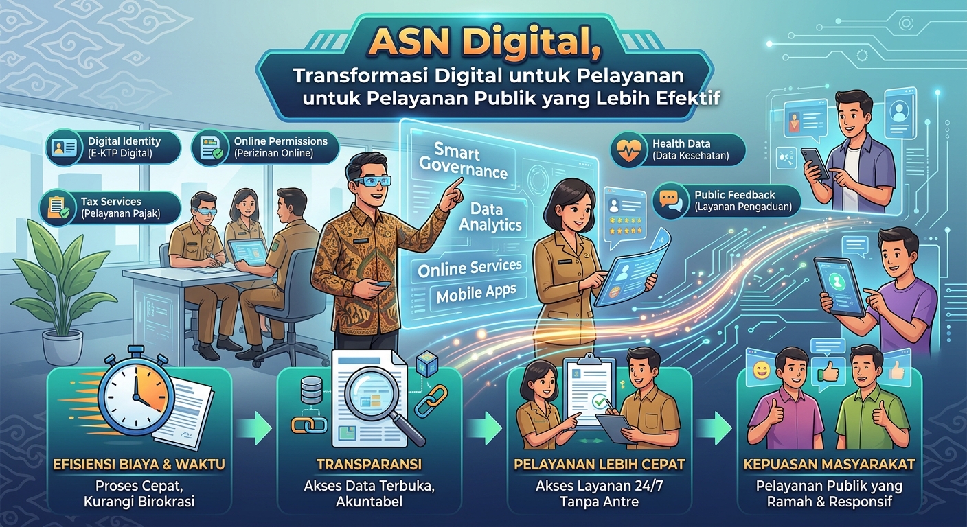ASN Digital, Transformasi Digital untuk Pelayanan Publik yang Lebih Efektif