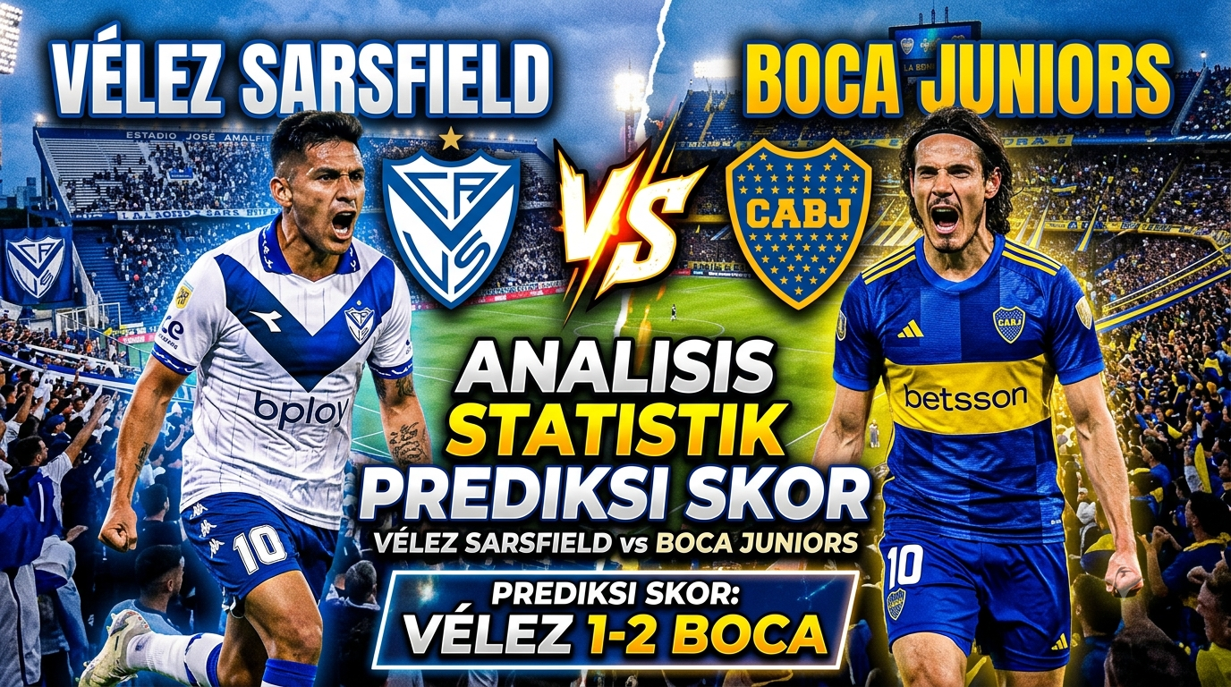 Vélez Sarsfield vs Boca Juniors: Analisis, Statistik, dan Prediksi Skor