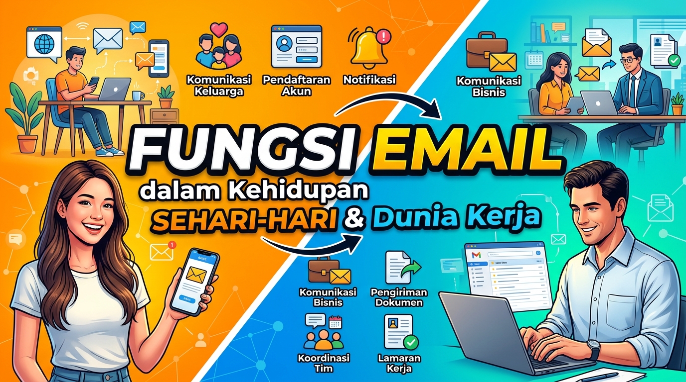 Fungsi Email dalam Kehidupan Sehari-hari dan Dunia Kerja