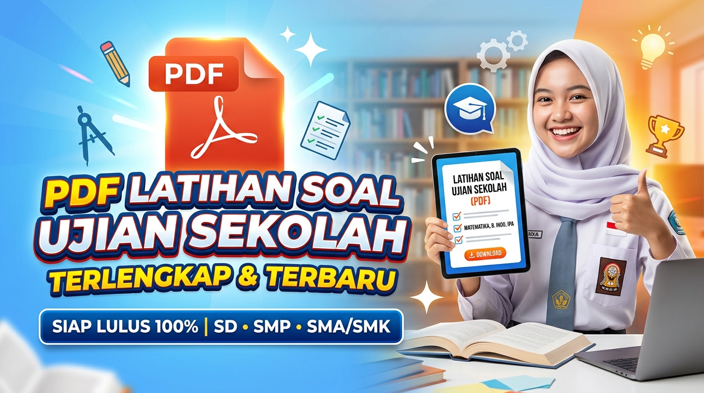 PDF Latihan Soal Ujian Sekolah Terlengkap: Panduan Sukses & Link Download Strategis