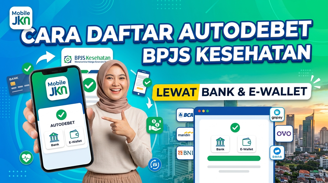 Cara Daftar Autodebet BPJS Kesehatan Lewat Bank dan E-Wallet