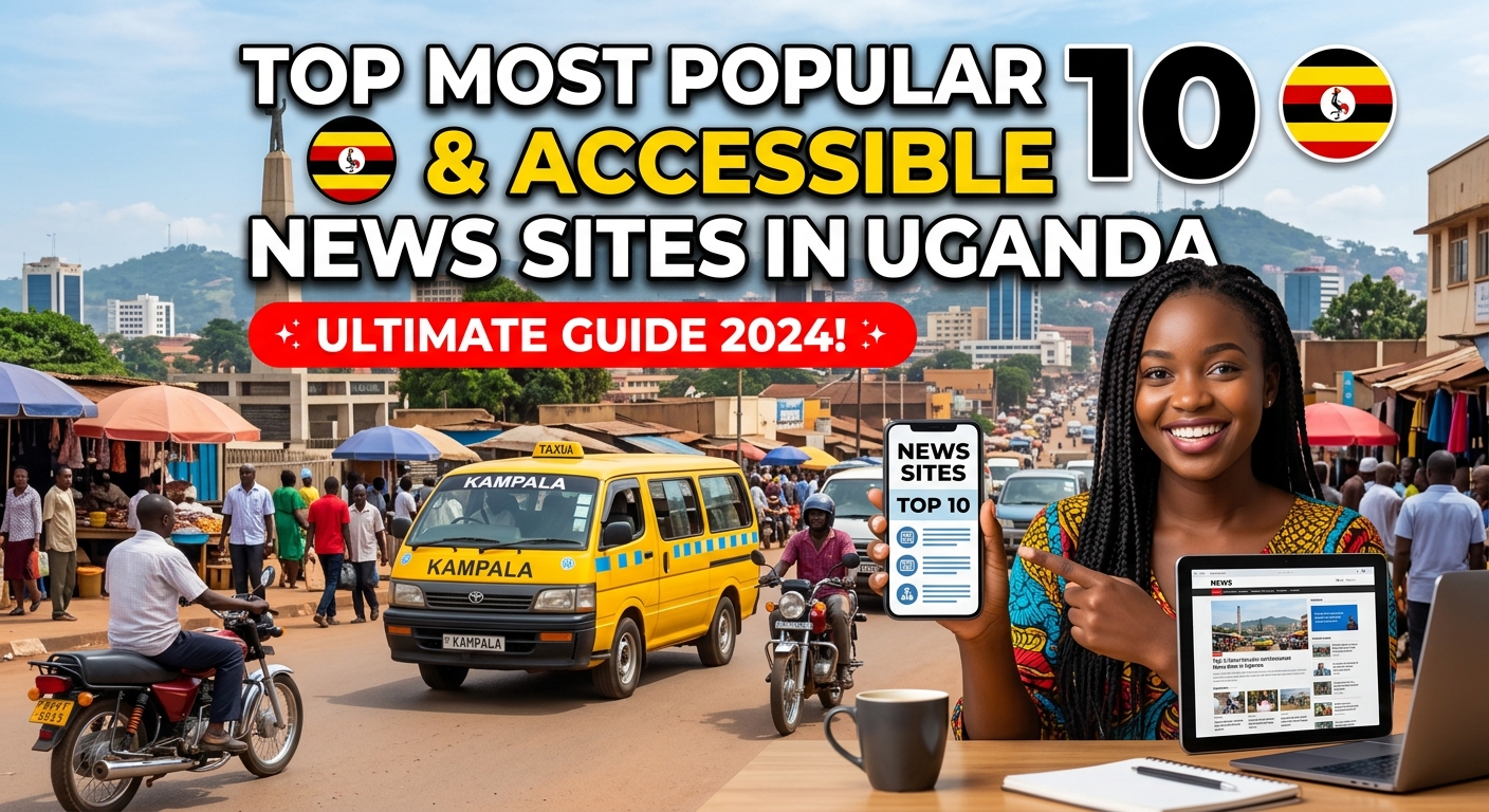Top 10 Most Popular and Accessible News Sites in Uganda