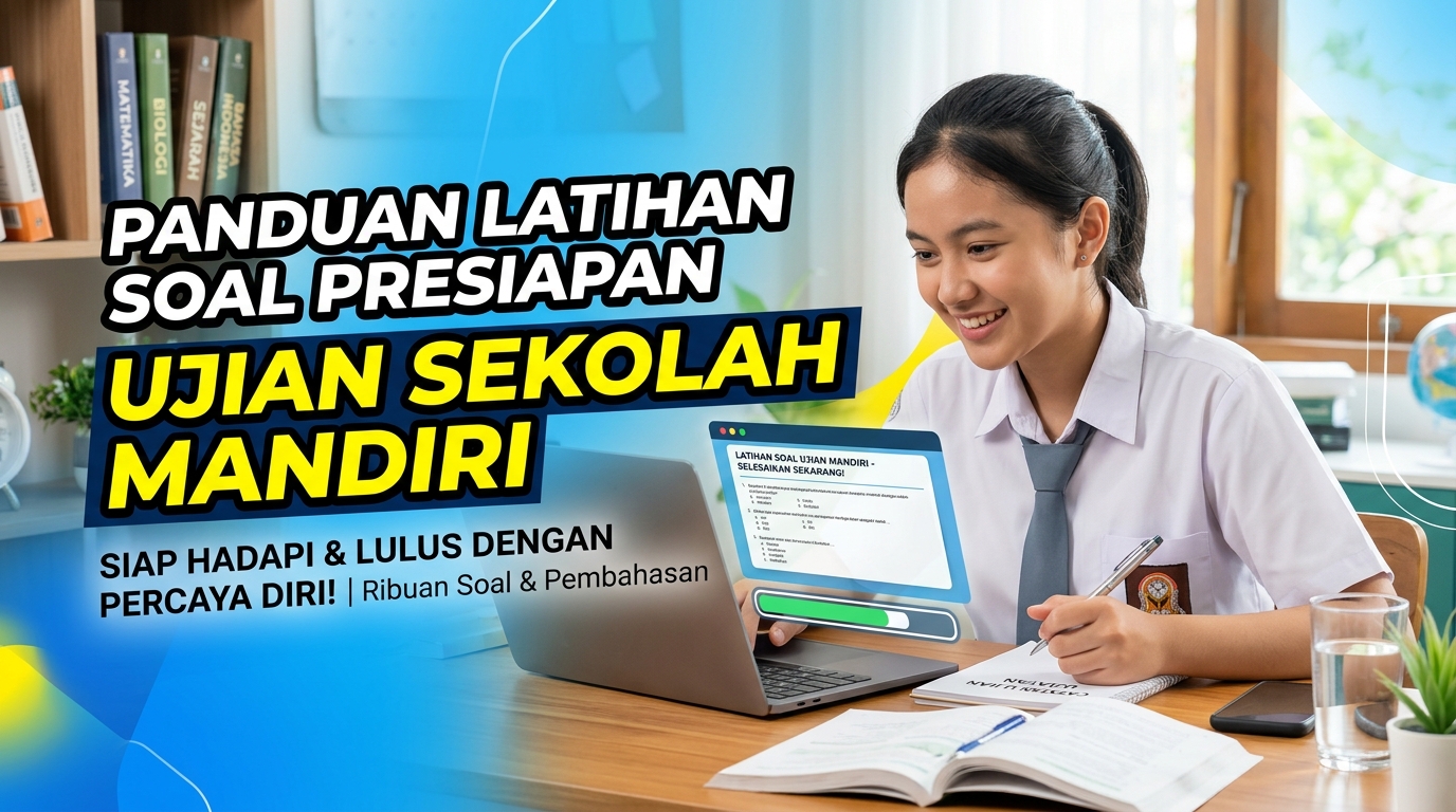 Panduan Latihan Soal Persiapan Ujian Sekolah Mandiri agar Lebih Siap Menghadapi Ujian