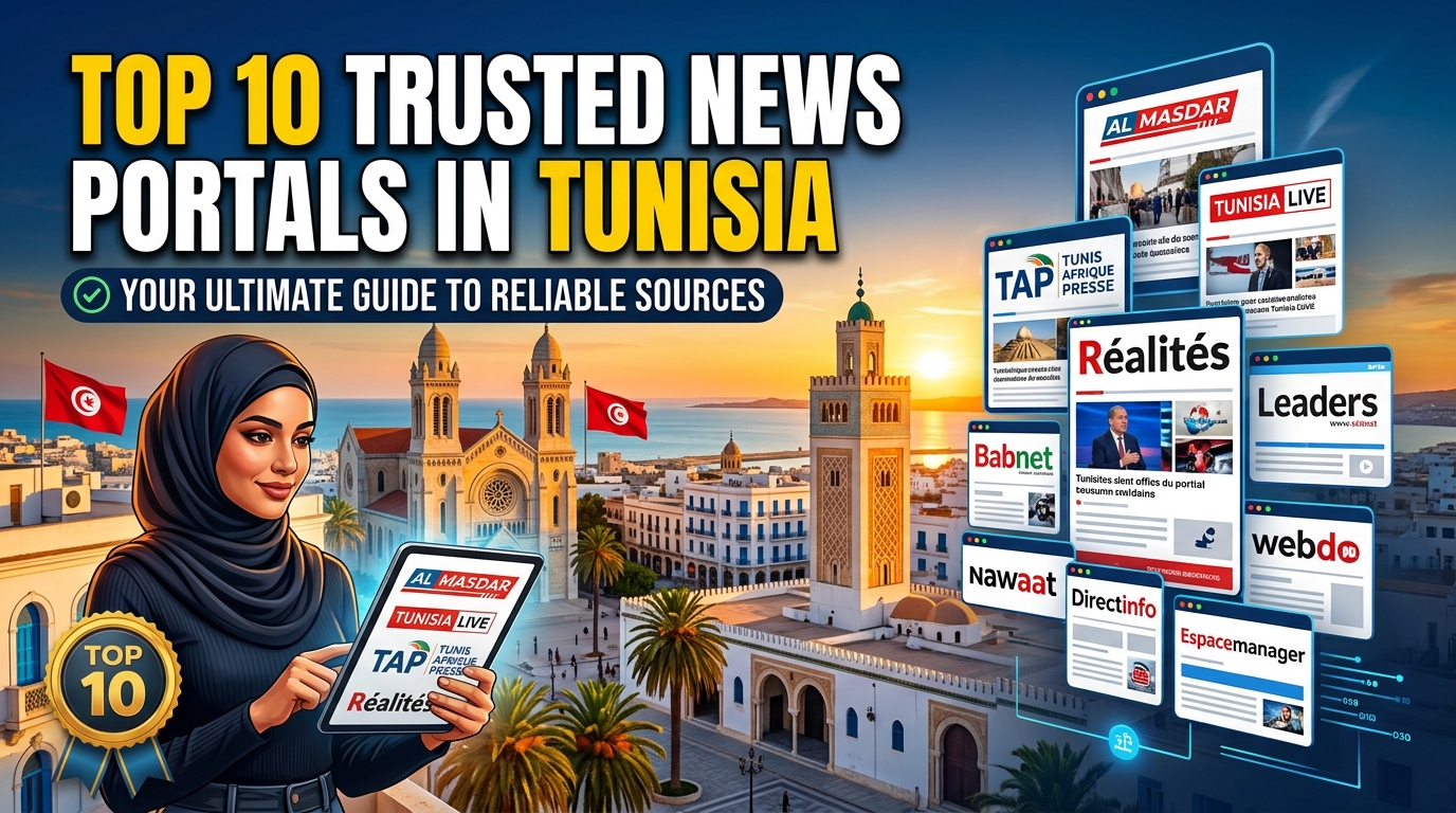 Top 10 Trusted News Portals in Tunisia