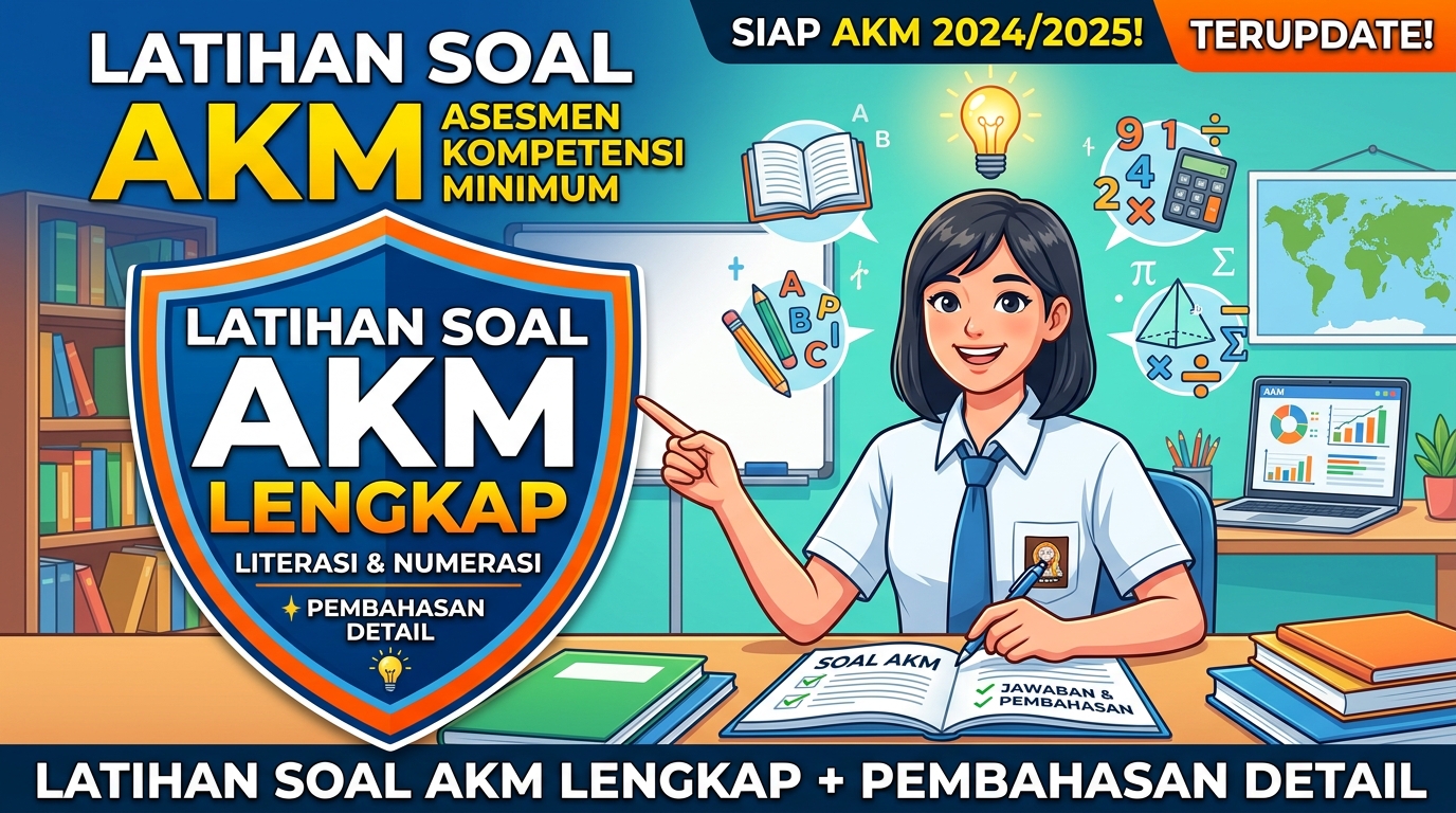 Latihan Soal Asesmen Kompetensi Minimum Lengkap Pembahasan Detail