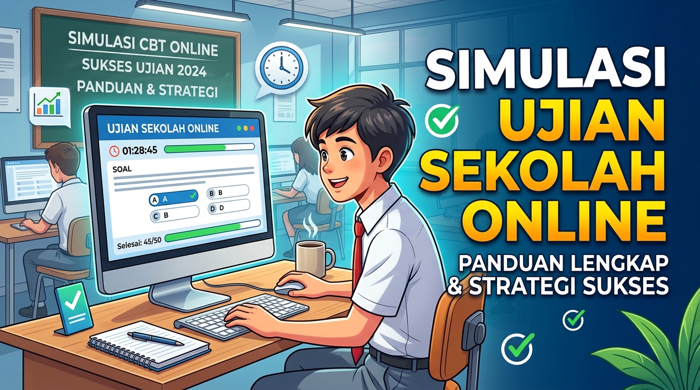 Simulasi Ujian Sekolah Berbasis Komputer Online: Panduan Lengkap dan Strategi Sukses