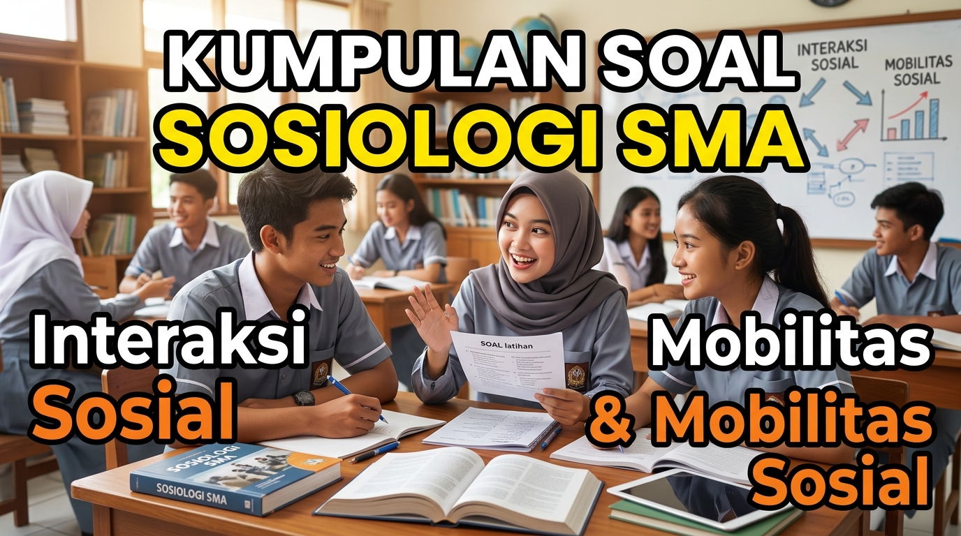 Kumpulan Soal Sosiologi SMA: Interaksi Sosial dan Mobilitas Sosial