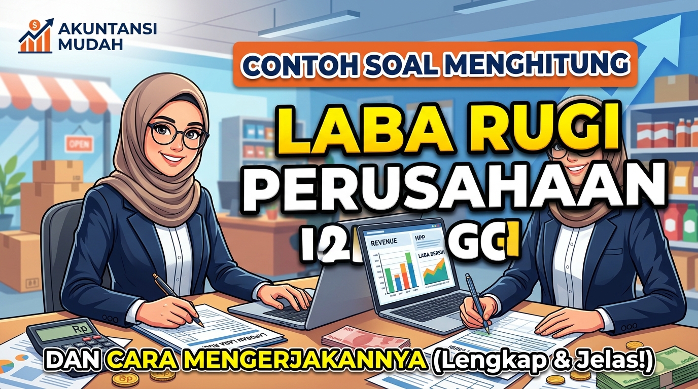 Contoh Soal Menghitung Laba Rugi Perusahaan Dagang dan Cara Mengerjakannya