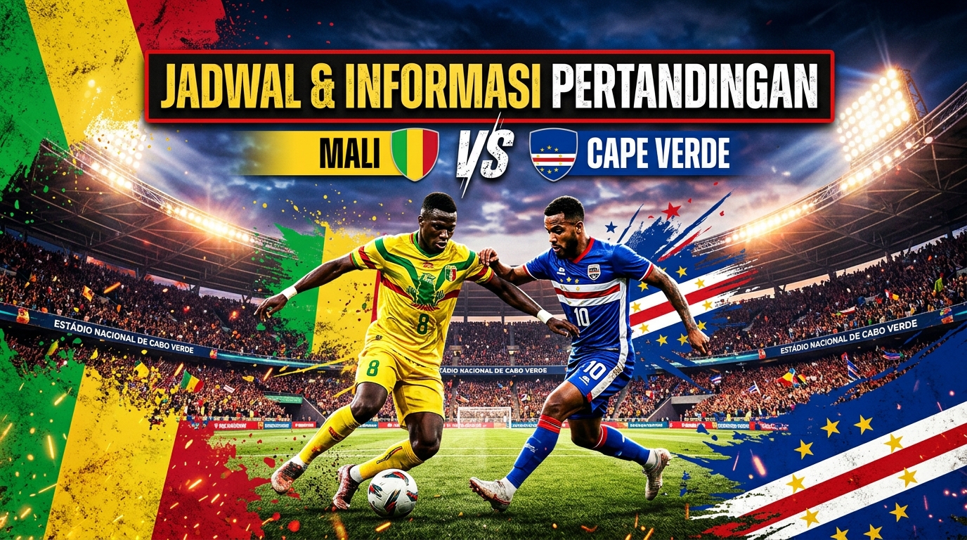 Mali vs Tanjung Verde Kapan? Cek Jadwal dan Informasi Pertandingannya