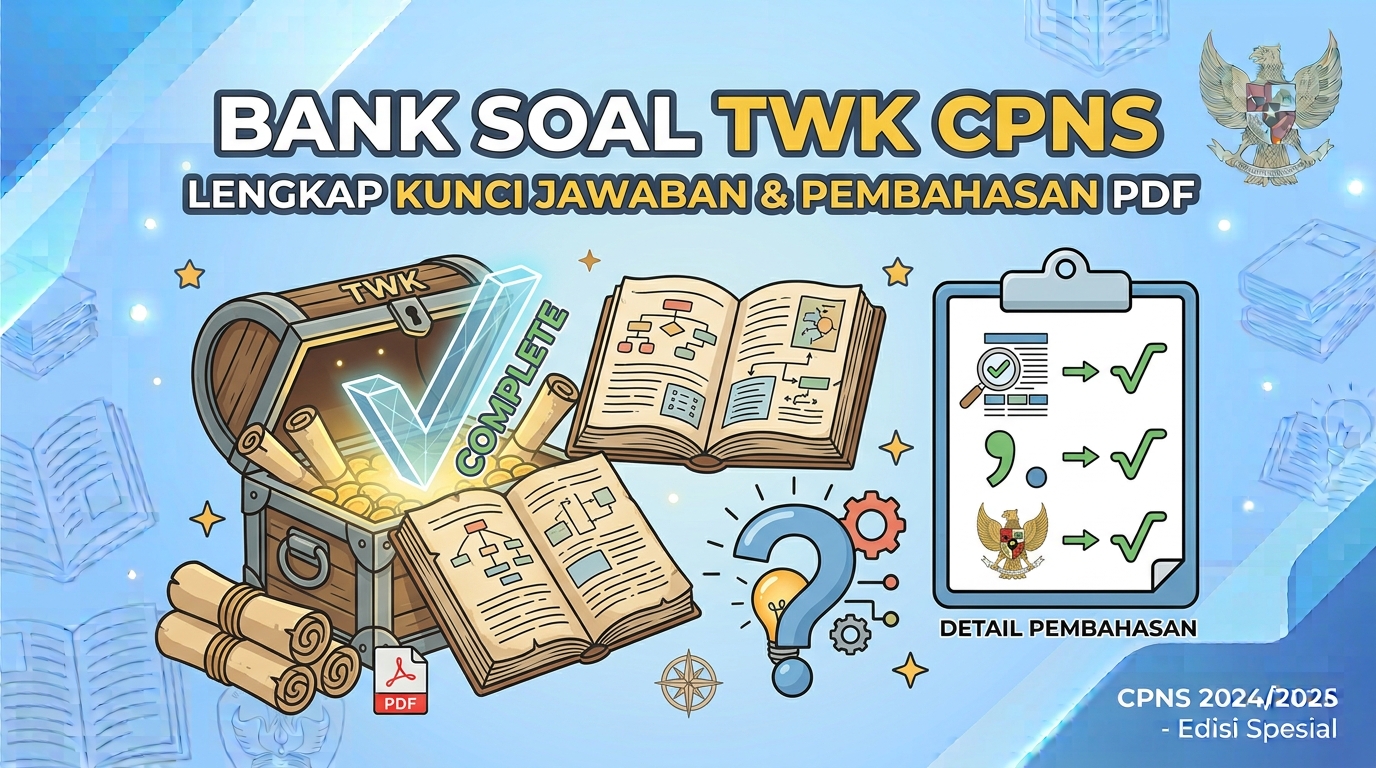 Bank Soal TWK CPNS Lengkap Kunci Jawaban dan Pembahasan PDF