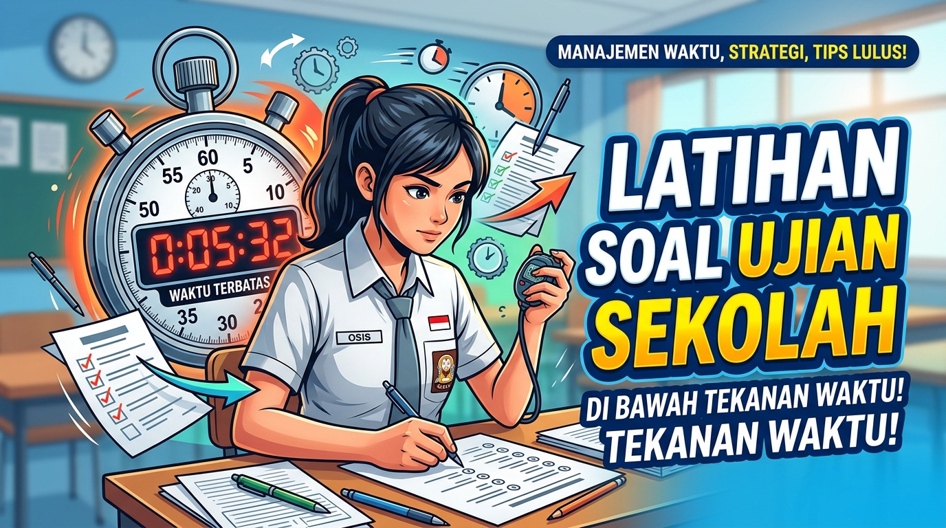 Latihan Mengerjakan Soal Ujian Sekolah Waktu Terbatas: Strategi, Teknik, dan Tips Efektif Menuju Lulus dengan Nilai Maksimal