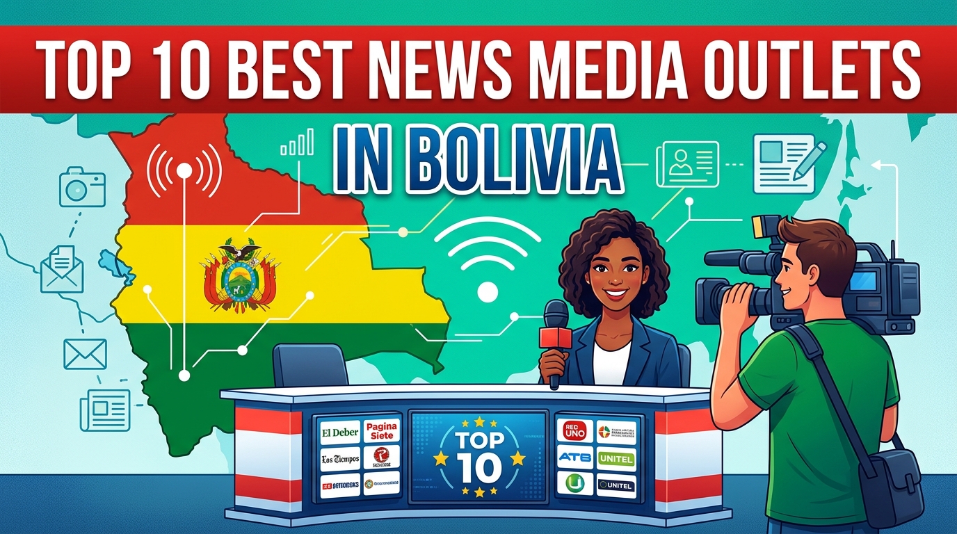 Top 10 Best News Media Outlets in Bolivia