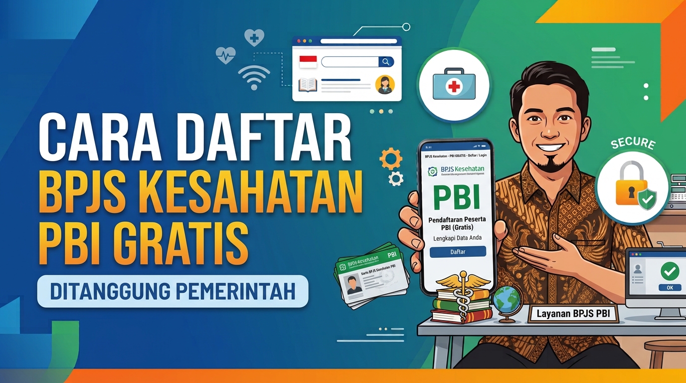 Cara Daftar BPJS Kesehatan PBI Gratis yang Ditanggung Pemerintah