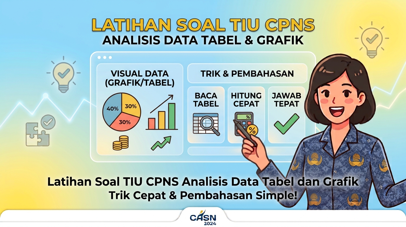 Latihan Soal TIU CPNS Analisis Data Tabel dan Grafik